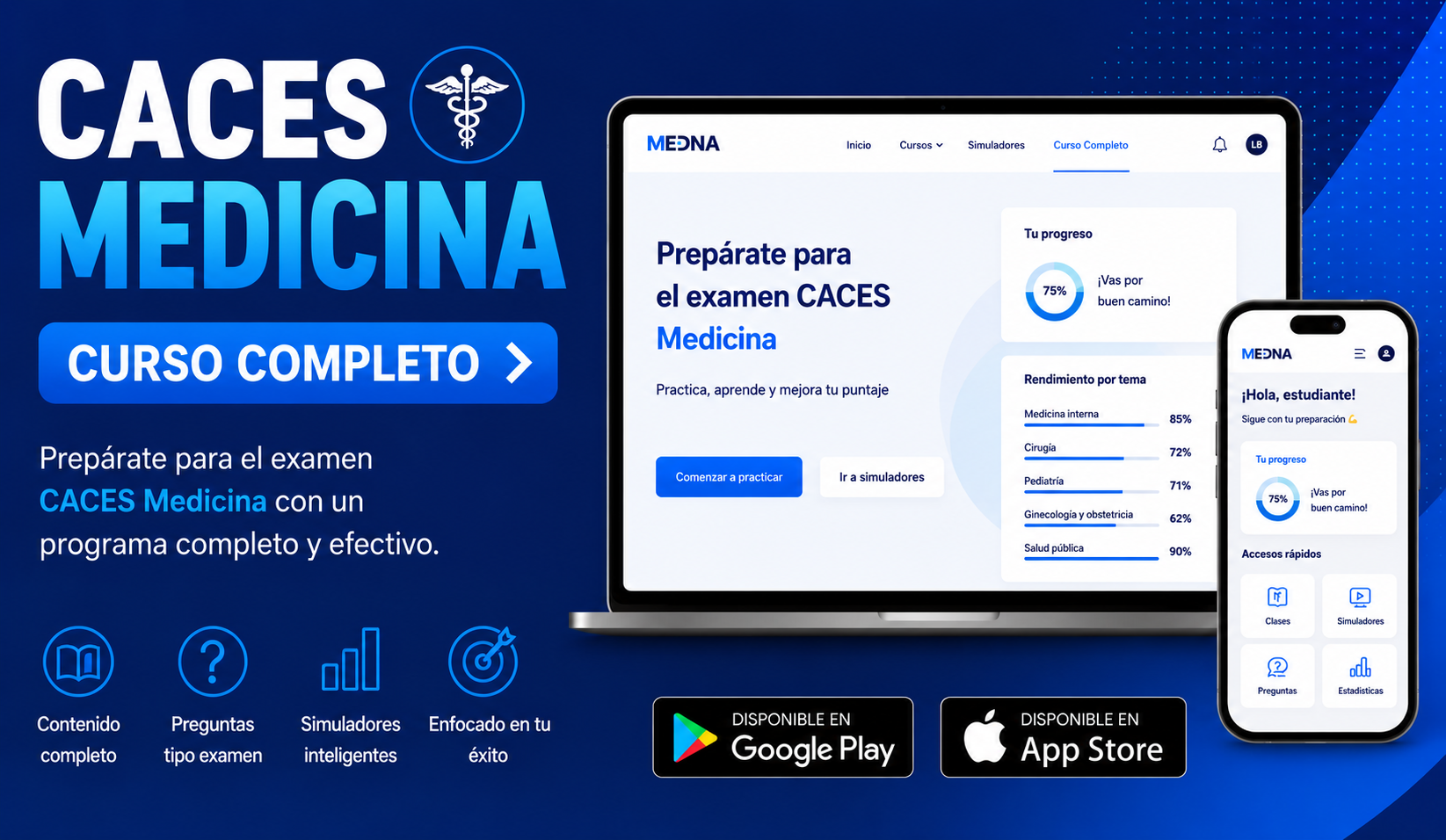 CACES MEDICINA Mayo 2027 | Curso Completo