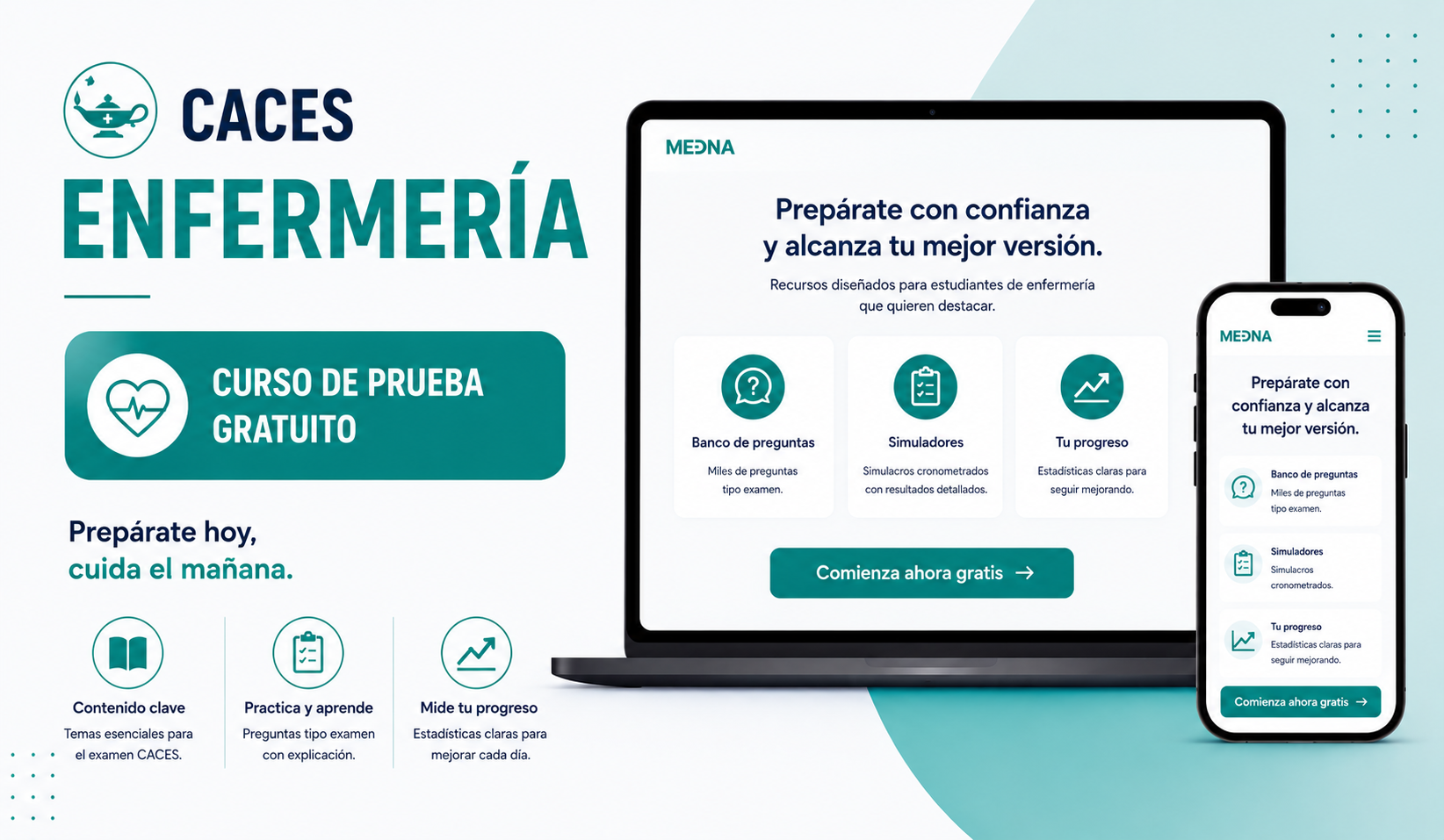 SIMULADOR CACES 2026 ENFERMERIA | GRATIS