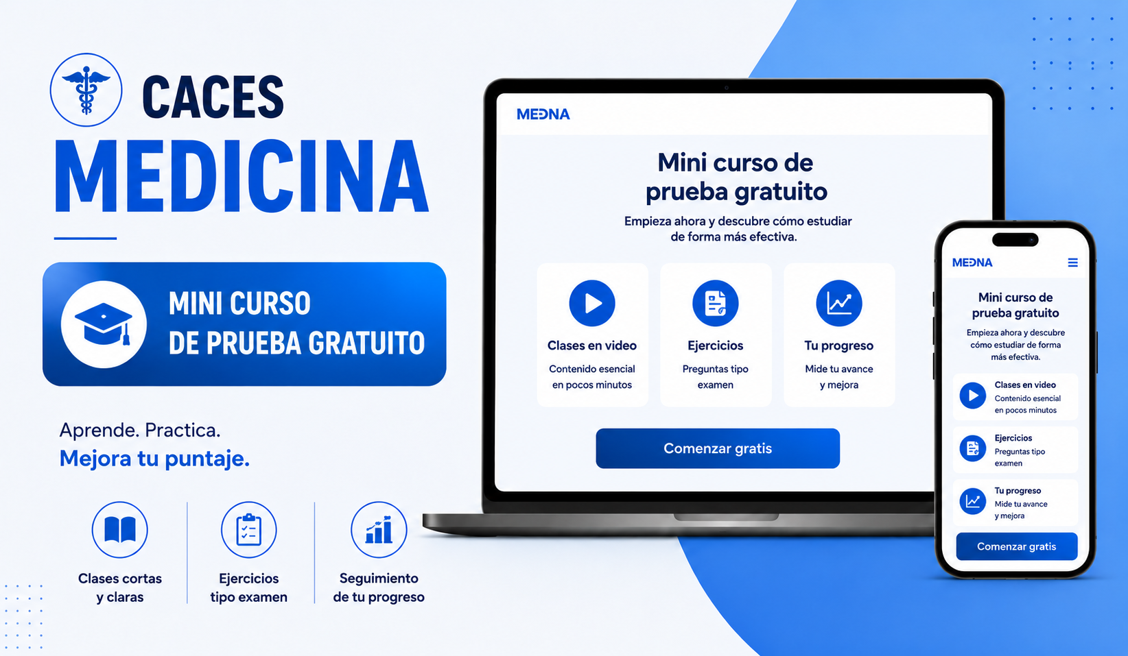 SIMULADOR CACES 2026 MEDICINA | GRATIS