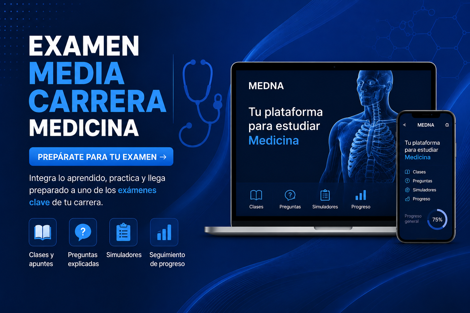 Examen Media Carrera Medicina
