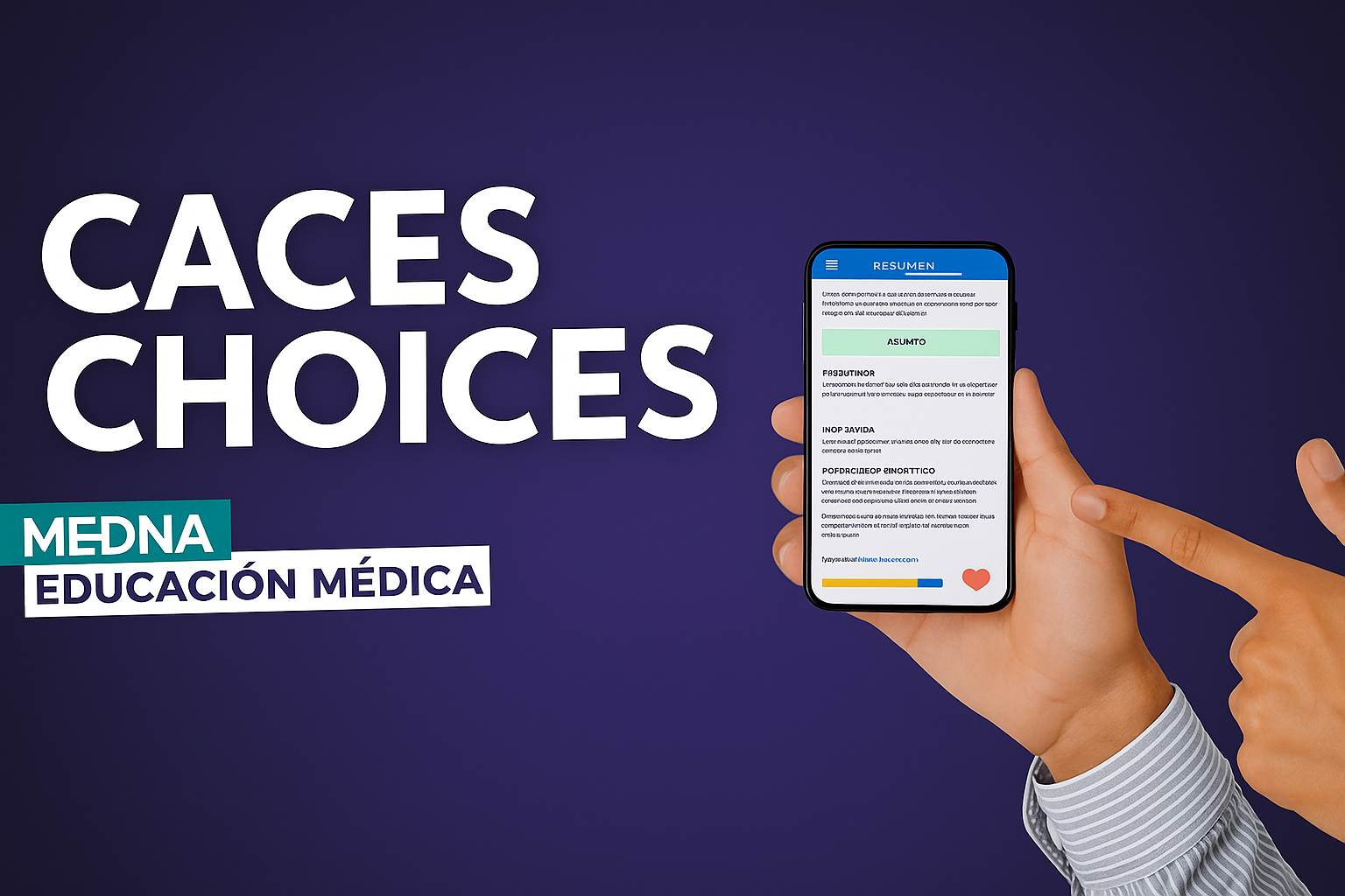 ODONTOLOGÍA: CACES CHOICES